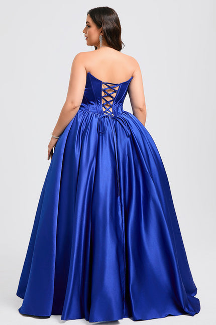 Robe Chic Satinée Royale - gallery 7