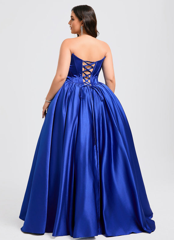 Robe Chic Satinée Royale - gallery 7