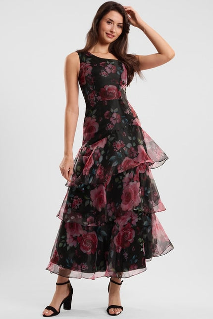 Robe Chic Floralité Nocturne - gallery 1
