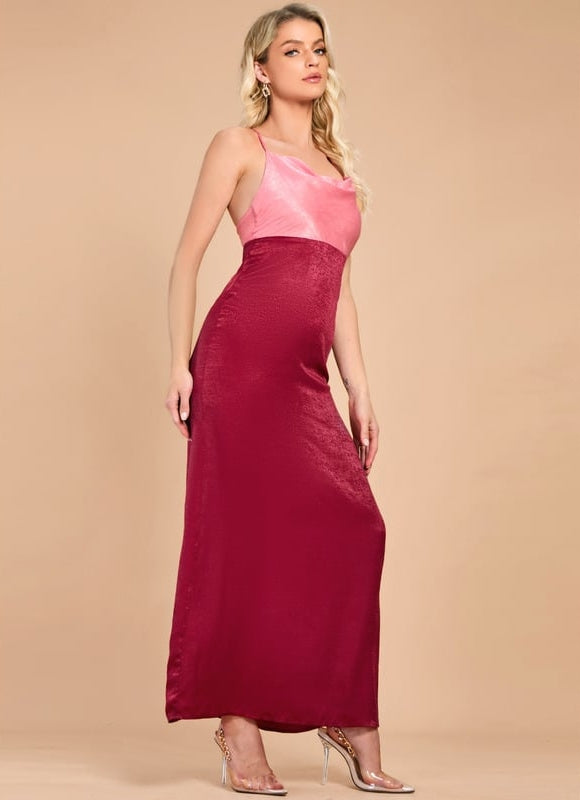 Robe Chic Bicolore - gallery 4
