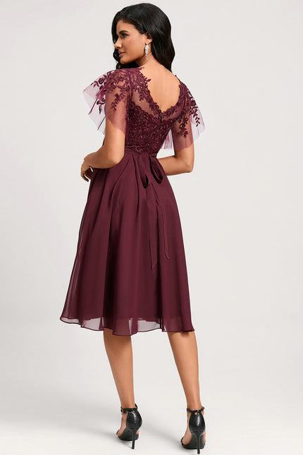 Robe Chic Bourgogne Enchantée - gallery 1