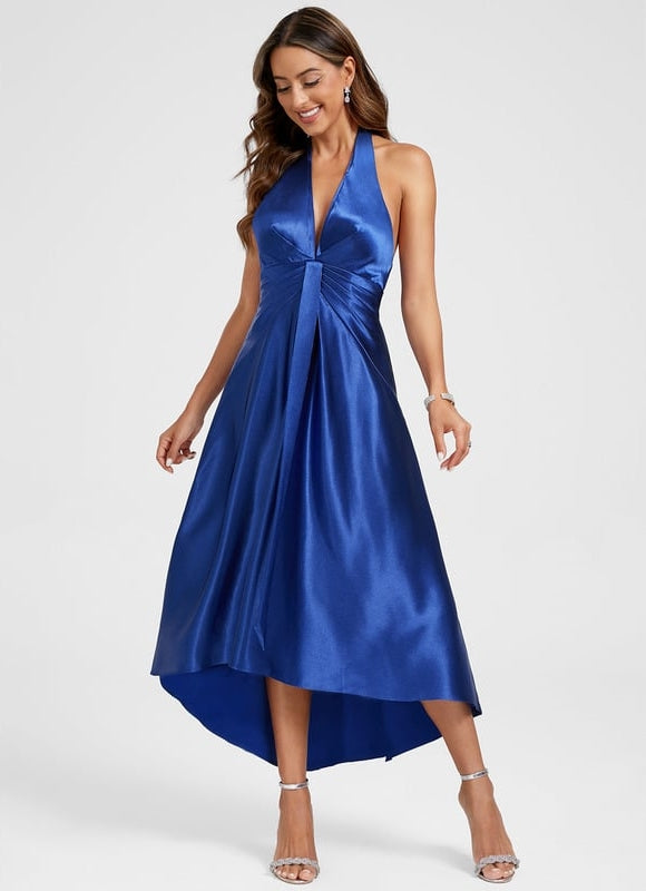 Robe Chic Cocktail Marine Élégante - gallery 1