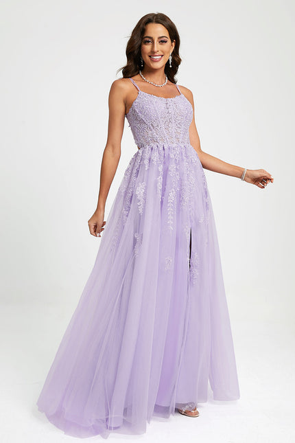 Robe Chic Lilas Éthéré - gallery 4