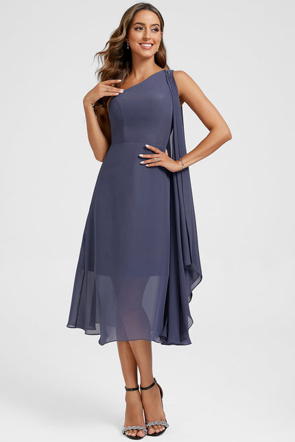 Robe De Cocktail Chic Longue - gallery 2