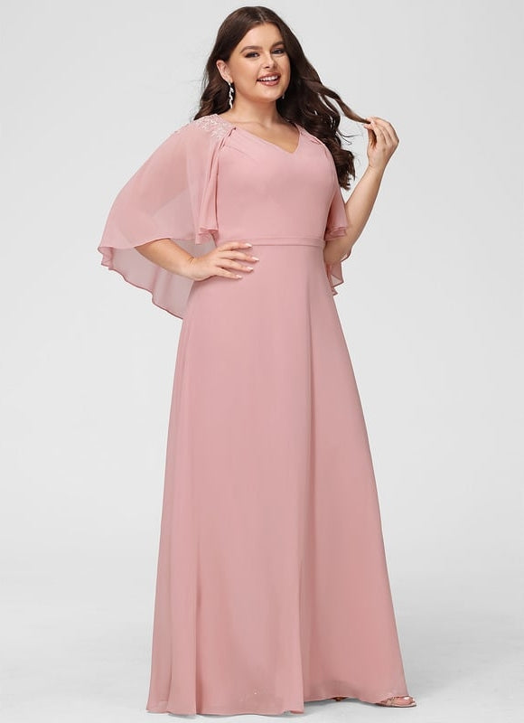 Robe Chic Élégance Rosée - gallery 7