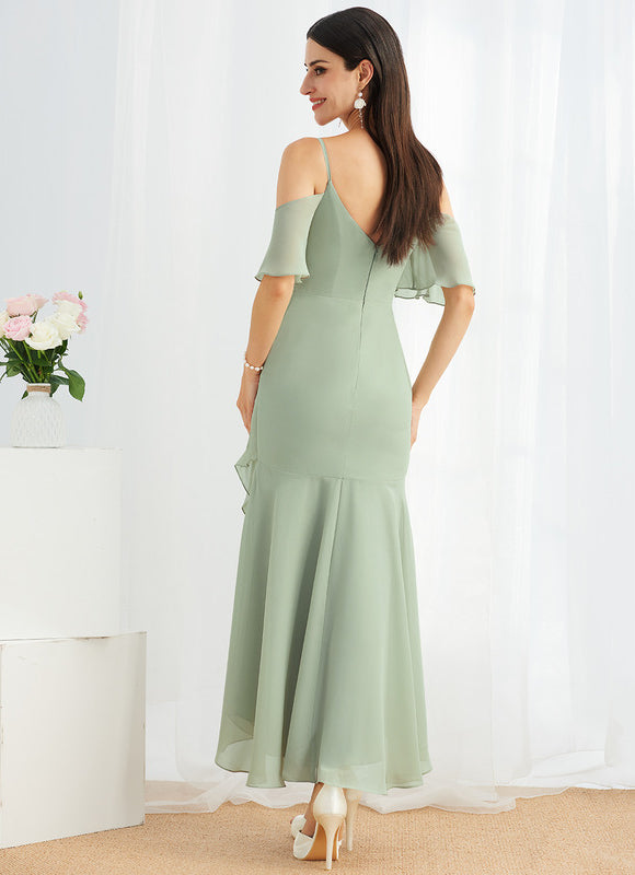 Robe Chic Asymétrique Céleste - gallery 3