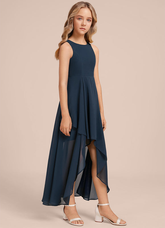 Robe Chic Bleu Nuit Élégant - gallery 1