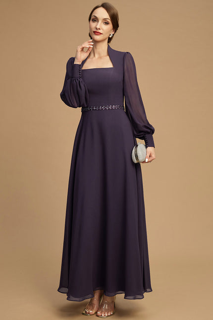 Robe Chic Châtaigne Élégante - gallery 5