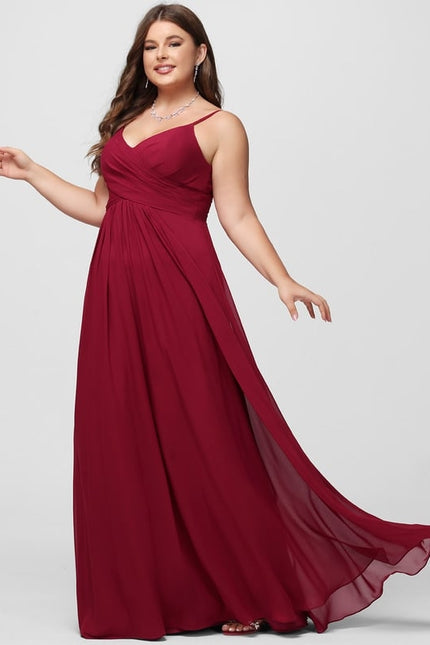 Robe Chic Longue Verte Fluide - gallery 5