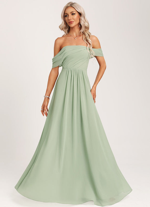 Robe Chic Violet Élégant - gallery 4