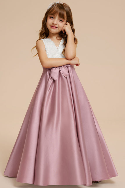 Robe Chic Satinée Enfant - gallery 9