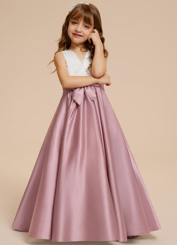 Robe Chic Satinée Enfant - gallery 9