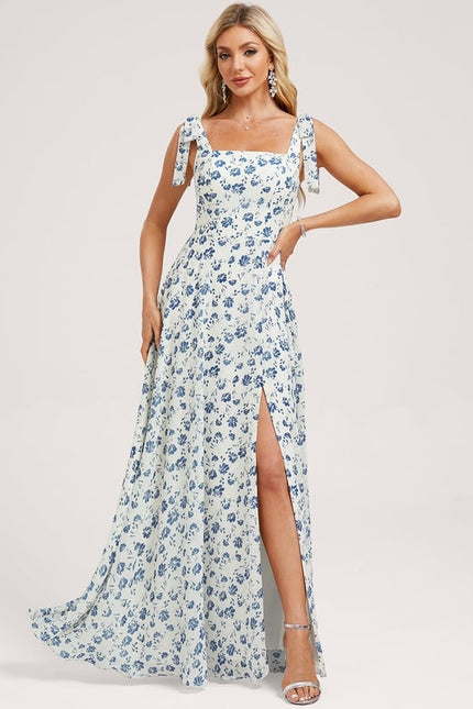 Robe Chic Longue Verte Élégante