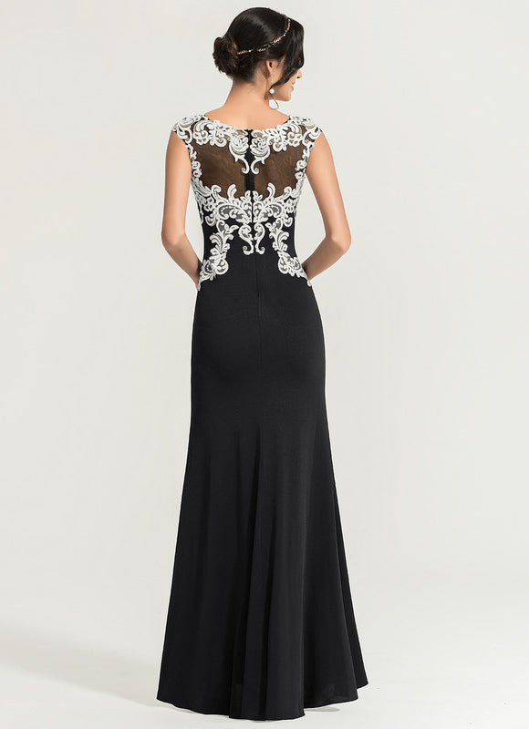 Robe Chic Noir Élégance Luminante - gallery 1