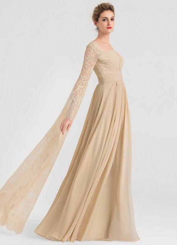 Robe Chic Col Carré Chic - gallery 2