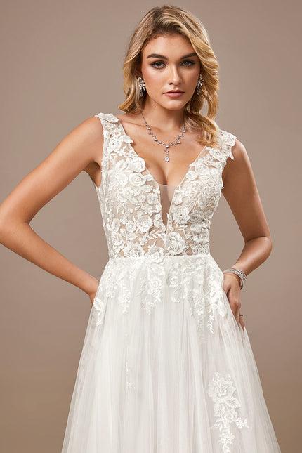 Robe Chic De Mariée Aérienne - gallery 5