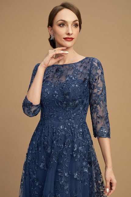 Robe Chic Grise Éthérée - gallery 6