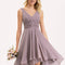 Robe Chic Fluide Bleu Nuit