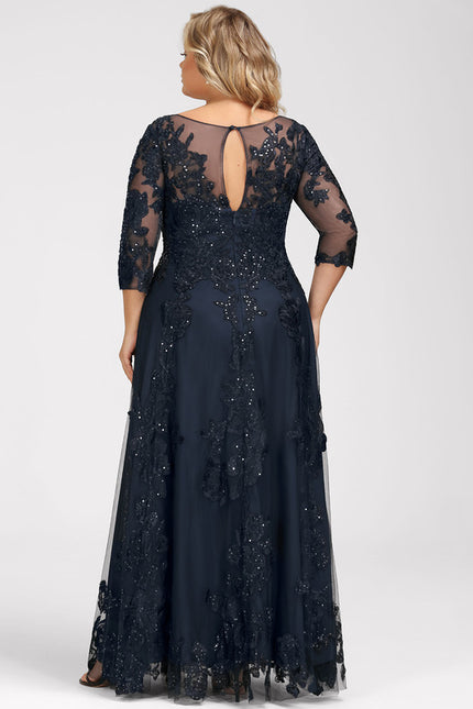 Robe Chic Étoilée Marine - gallery 8