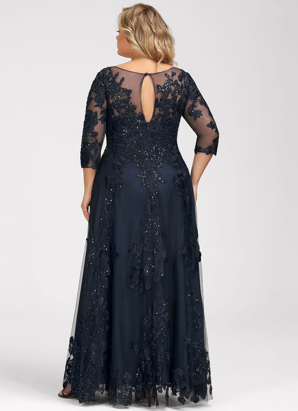 Robe Chic Étoilée Marine - gallery 8
