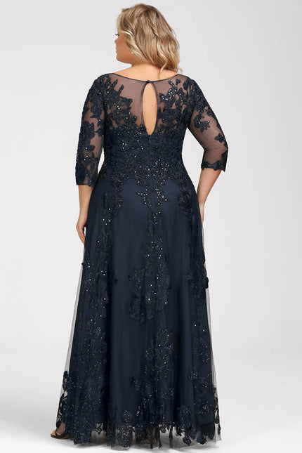 Robe Chic Étoilée Marine - gallery 8
