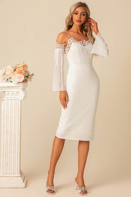 Robe Chic Écrue Élégante - gallery 3