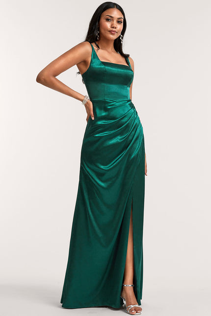 Robe Chic Satin Caramel - gallery 1