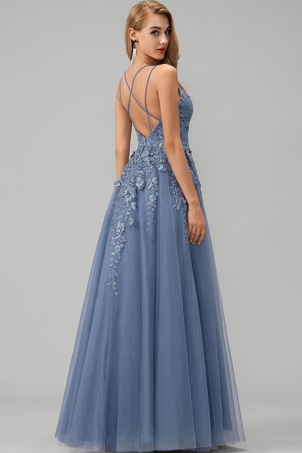 Robe Chic Glamour Tulle Longueur - gallery 1