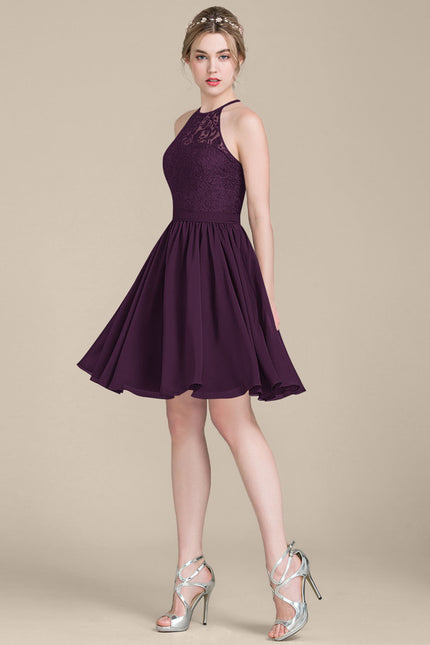 Robe Chic Chiffon Éclatante - gallery 3
