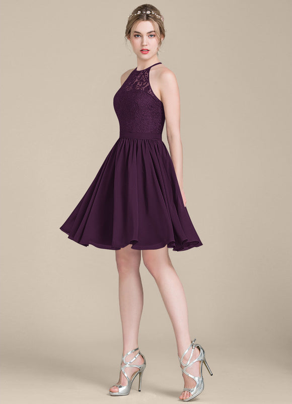 Robe Chic Chiffon Éclatante - gallery 3