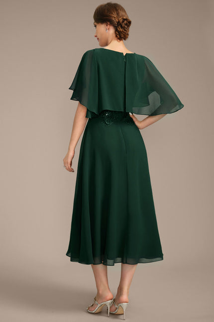 Robe Chic Émeraude Fluidité - gallery 6