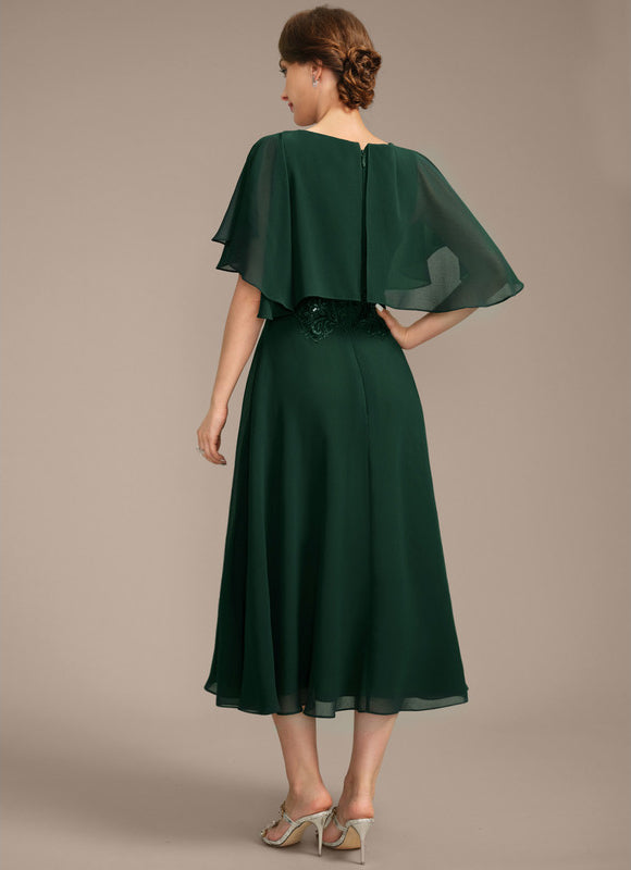Robe Chic Émeraude Fluidité - gallery 6