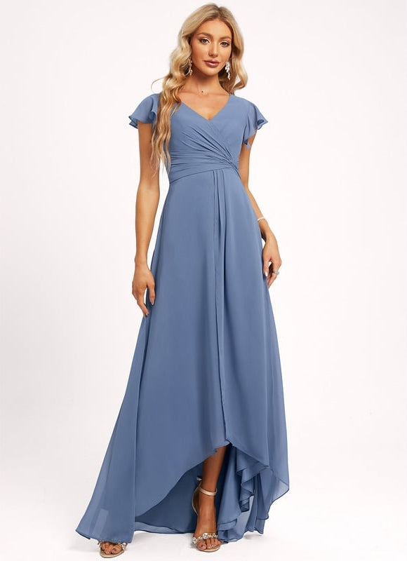 Robe Chic Fluide Bleu Nuit