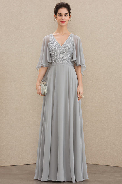 Robe Chic Voile Étoilée - gallery 1