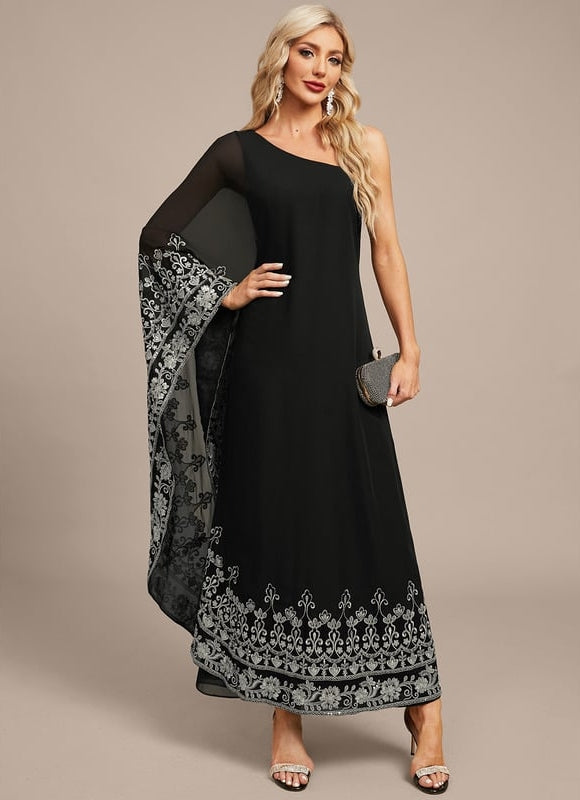 Robe Chic Noir Mystique