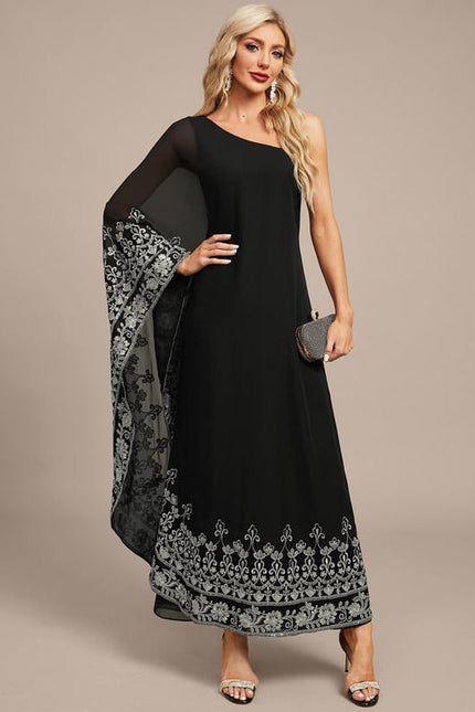 Robe Chic Noir Mystique