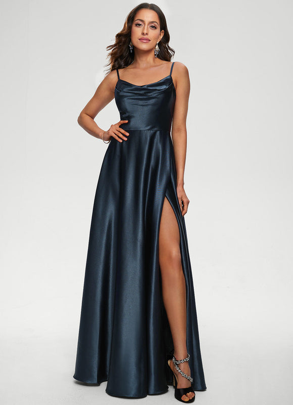 Robe Chic Éclat Satiné