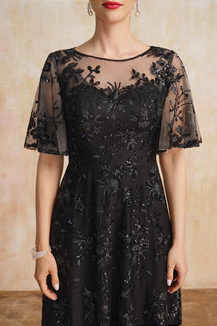 Robe Chic Éclat Noir - gallery 6