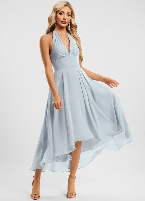 Robe Chic Fluide À Nouer