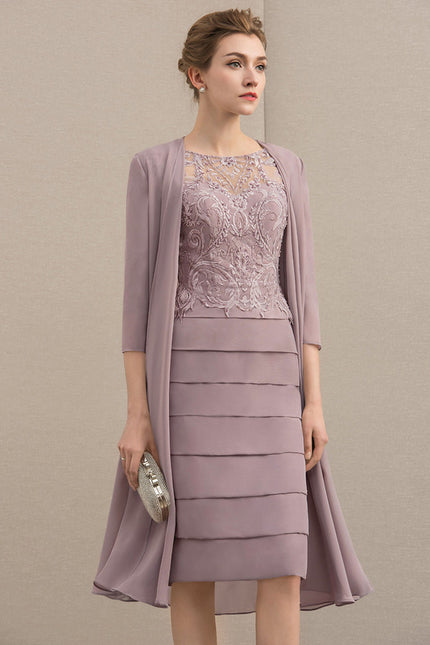 Robe Chic Élégance Plumée