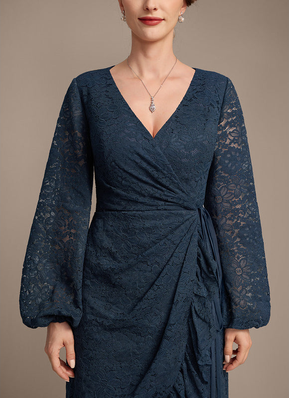 Robe Chic Dentelle Plissée - gallery 7