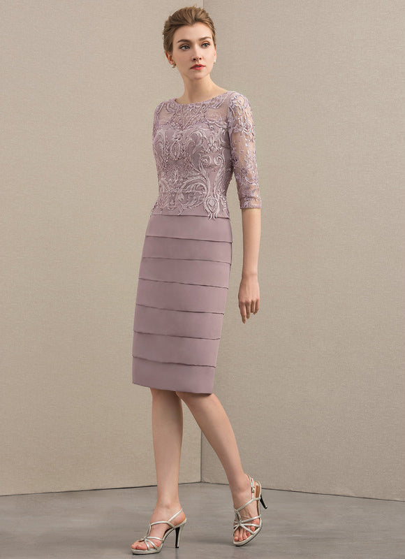 Robe Chic Élégance Plumée - gallery 5