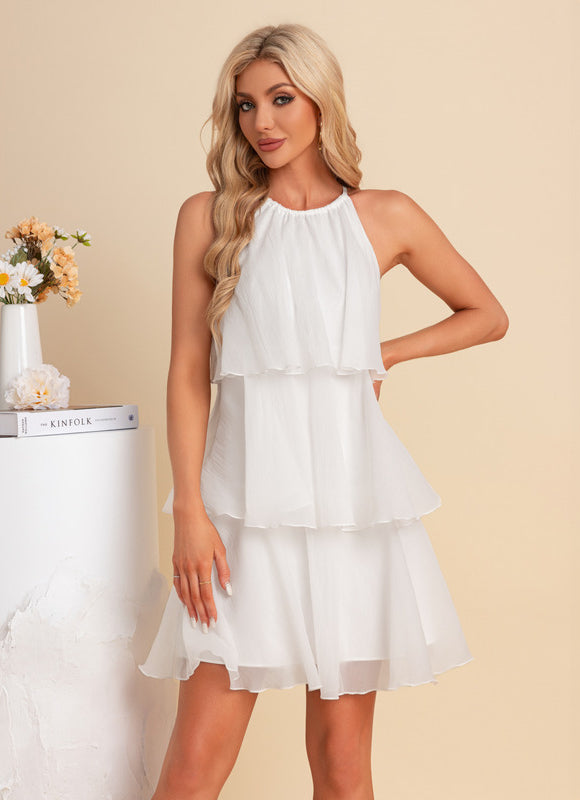 Robe Chic Flottante Blanche - gallery 6