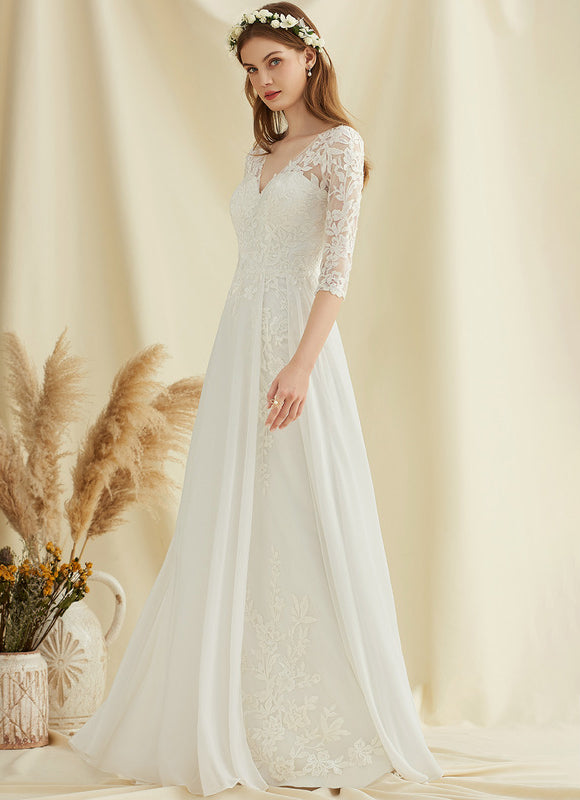 Robe Blanche Plage Chic - gallery 1