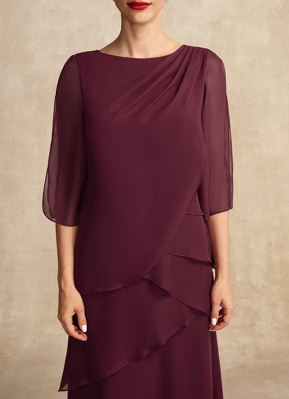 Robe Chic Mousseline Améthyste - gallery 1