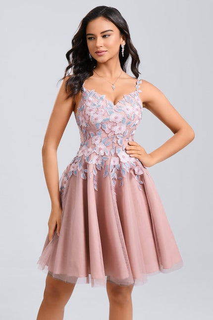 Robe Chic Étoile Rose - gallery 2