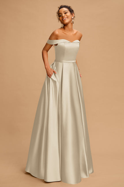 Robe Chic Satinée Émotion - gallery 6