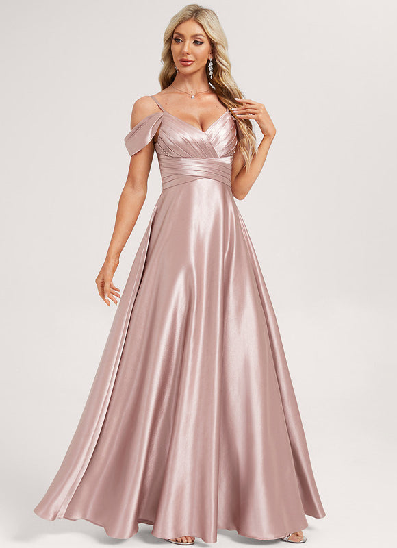 Robe Chic Satin Fluide