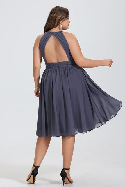 Robe Chic Nébuleuse Élégante - gallery 7